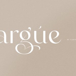 Argue - Stylish Font