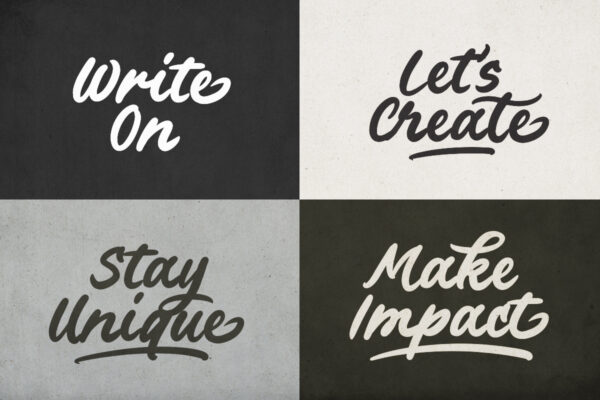 Slogan Mark - Bold Script - Image 6