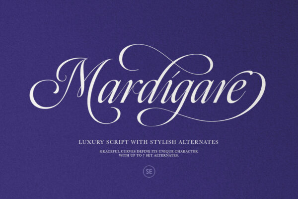 Mardigare - Luxury Script