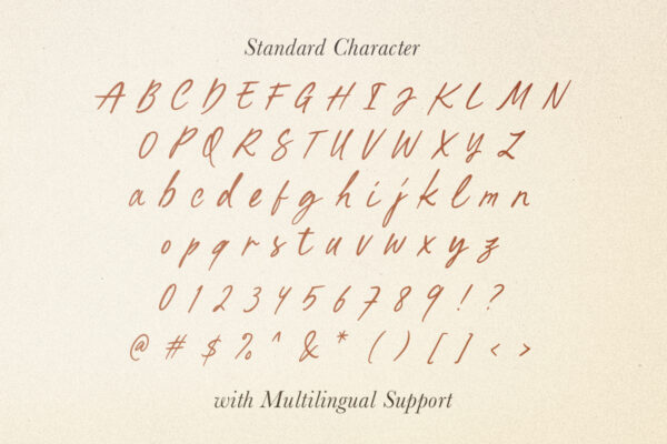 Written by Artist - Ligature Script - Image 11