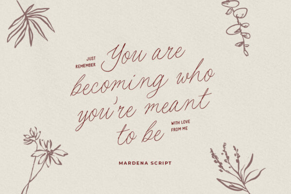 Mardena - Casual Handwritten Script - Image 2