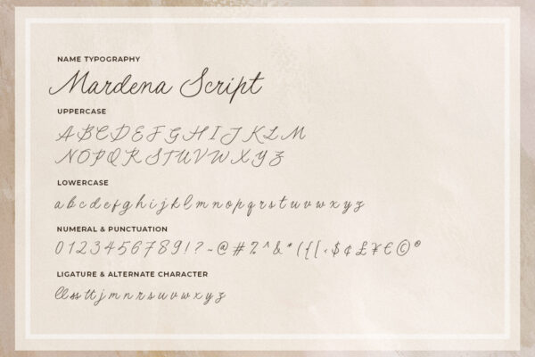 Mardena - Casual Handwritten Script - Image 5