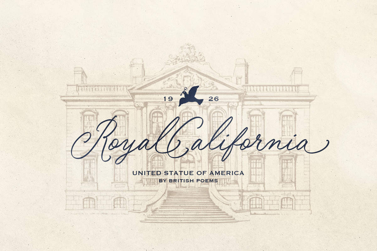 British Poems - Old Handwritten Font - Image 3