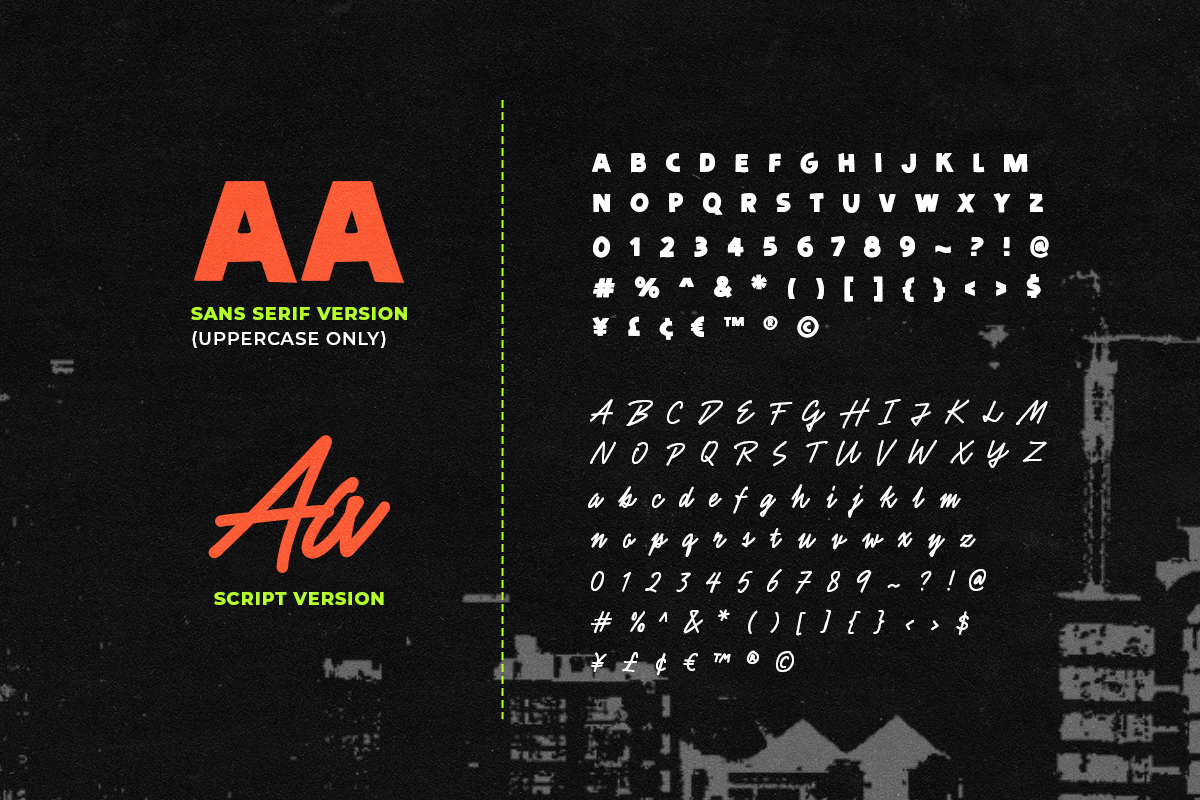 March Culture - Edgy Font Duo - Image 9