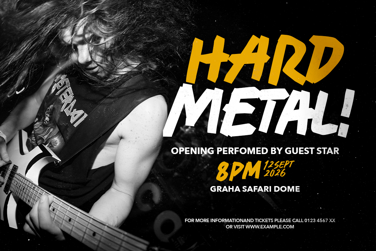 Heavy Warning - Display Brush Font - Image 4