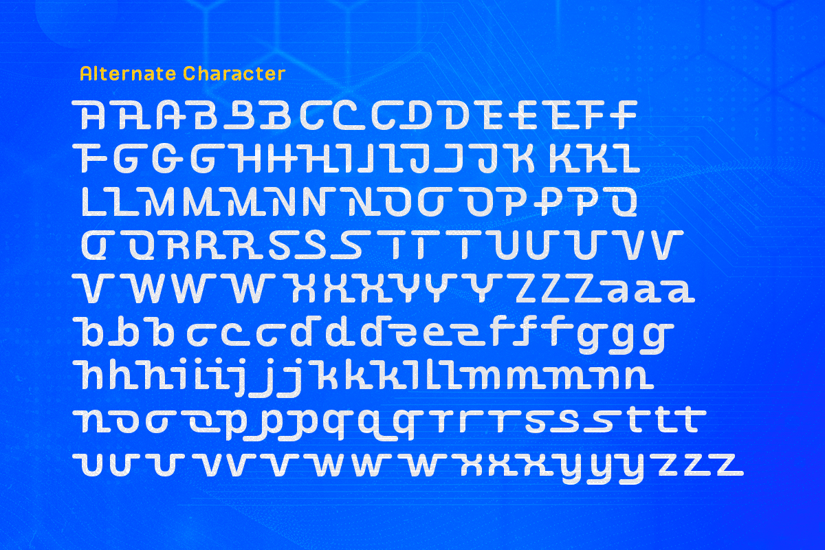 Skorse - Connected Logo Font - Image 10