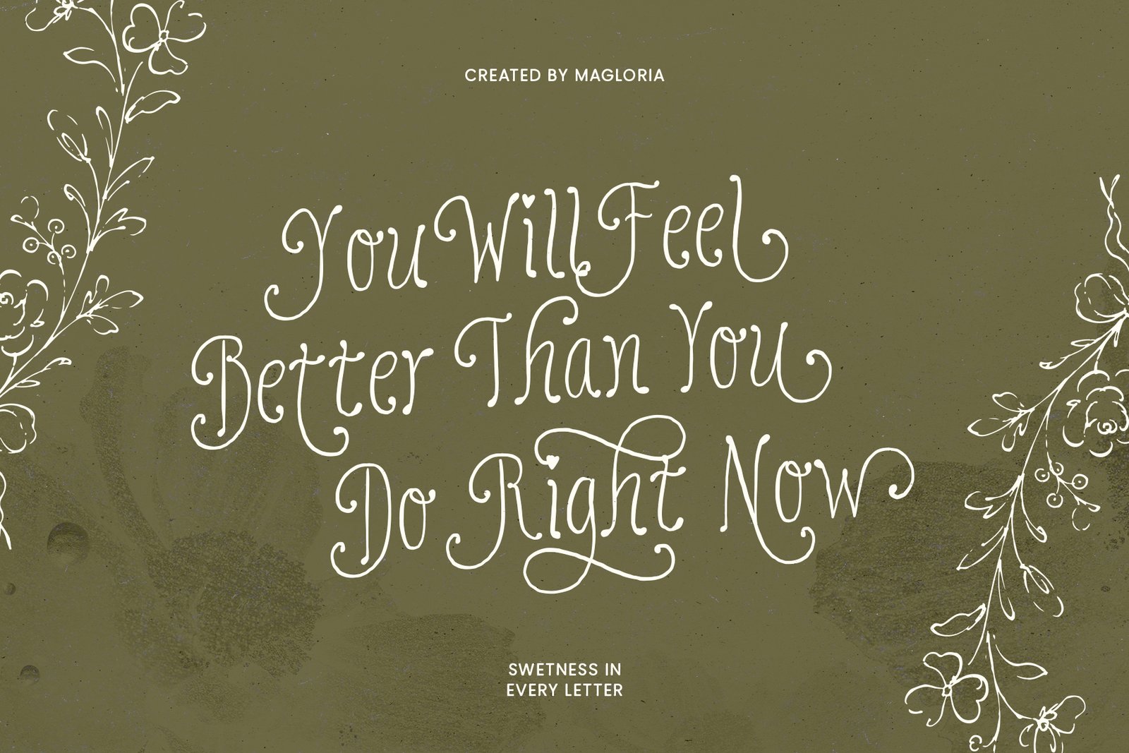 Magloria - Swirly Handwritten Font - Image 2
