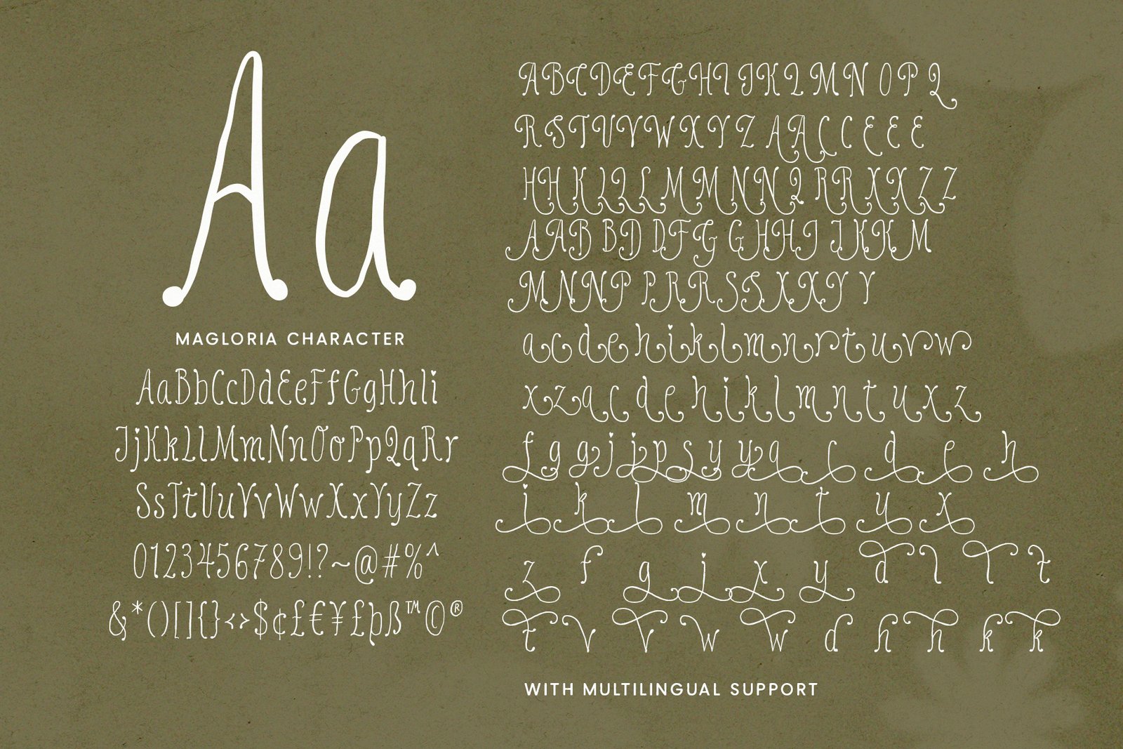 Magloria - Swirly Handwritten Font - Image 9