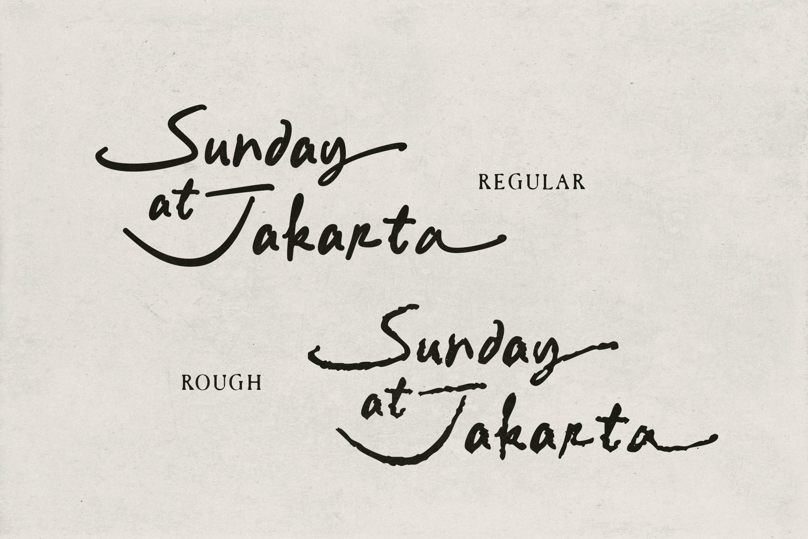 Sunday at Jakarta - Handwritten Font - Image 4